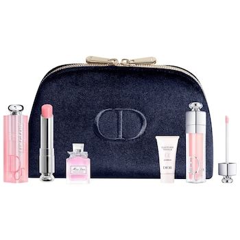 dior addict the beauty ritual set|dior lip set with bag.